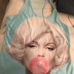 Marilyn Monroe racer back tank